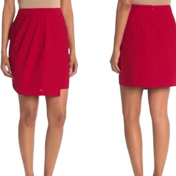 NWT Club Monaco Gypsy Red Benellie Mini Skirt Women’s Size 4 - Image 2