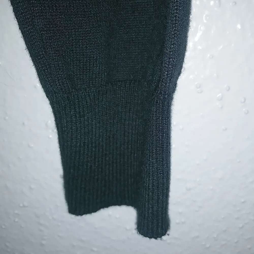 Guess S Black Thin Crystal Button Cardigan Sweater - Image 3