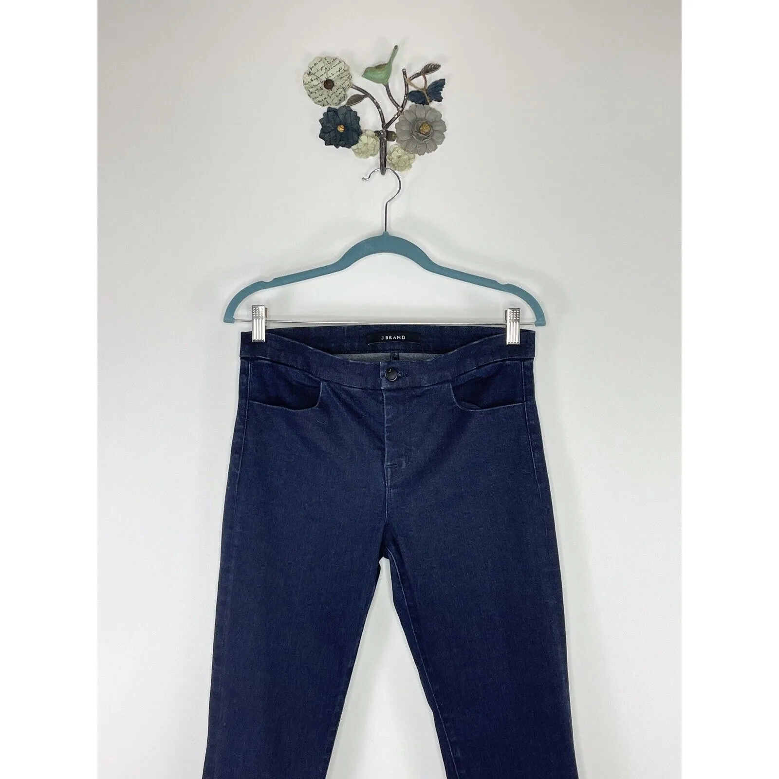 J Brand Inkwell Tailored Crop Mid Rise Stretch Ankle Jeans Pants Size 28 - Image 5
