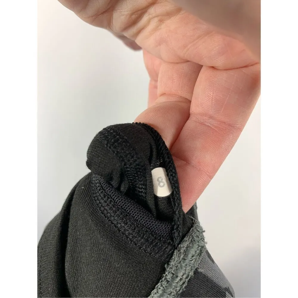 Box 5 -- Lululemon Leopard Stripe Fitted Tank Top Size 8 - Image 9