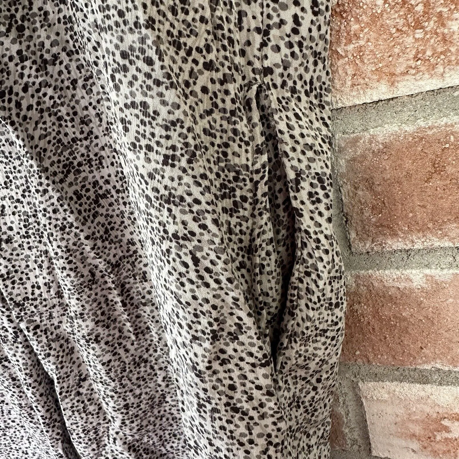 Vince 100% Silk Shift Dress Black Gray Pockets Small Old Money Quiet Luxury Chic - Image 7