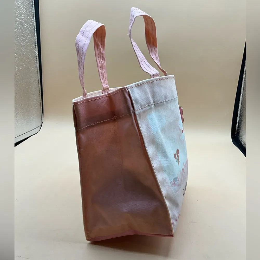 A Vert Rare NWT Vintage Sanrio 1996 Rudy Rabbit’s Diary Mini Coated Canvas Tote - Image 3