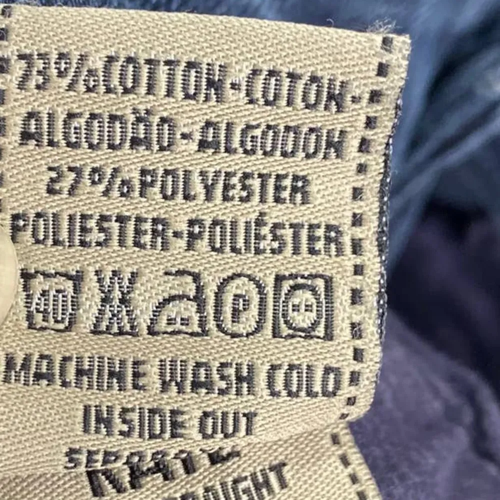 DL1961 Kate Slim Straight Dark Blue Wash Denim Jeans Low Rise Stretch Womens 26 - Image 11