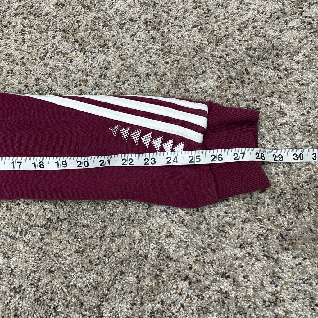 Adidas x Peloton Unisex Sweatshirt Jogger Tracksuit Set Victory Crimson Small S - Image 15