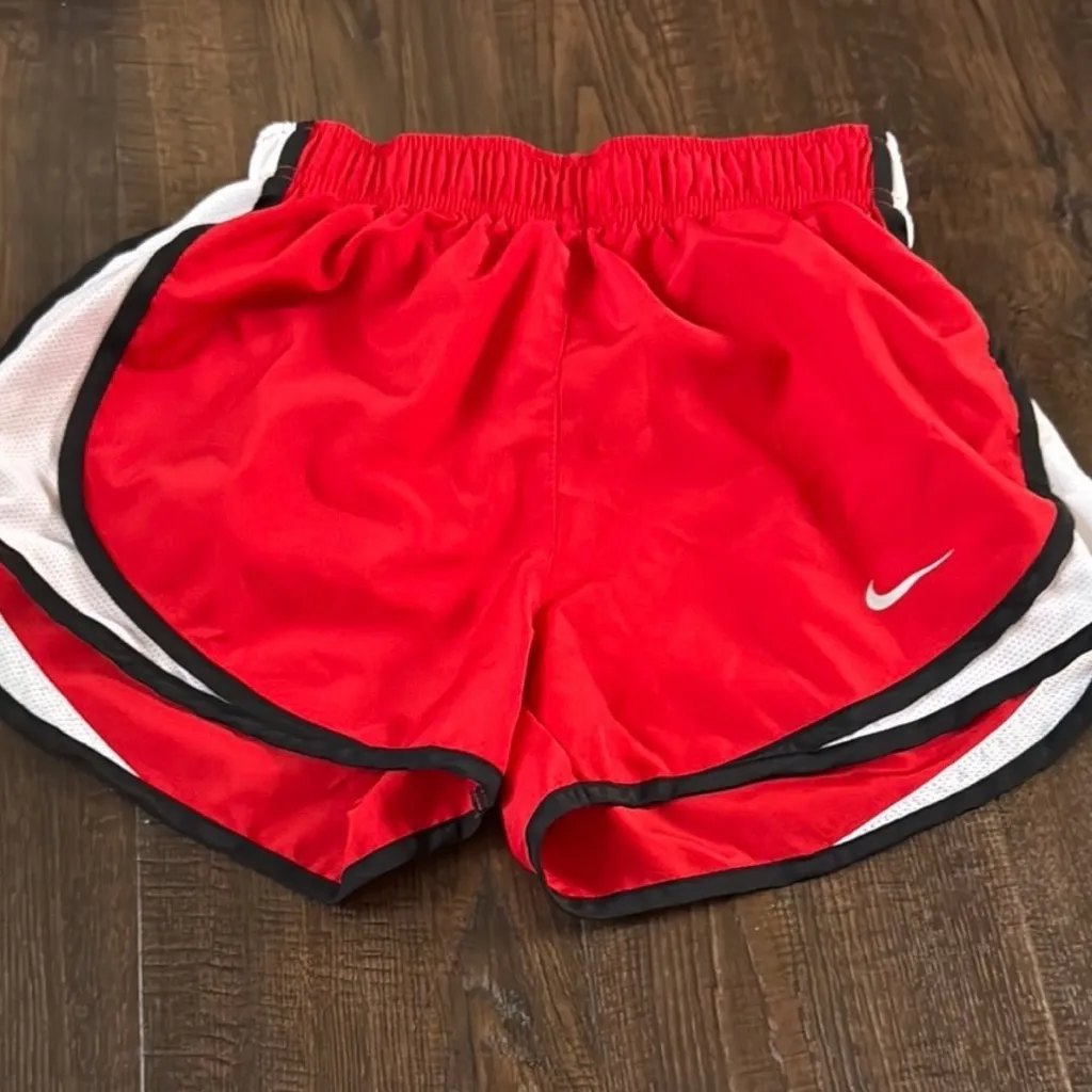 Nike  Red Athletic Shorts - Image 2