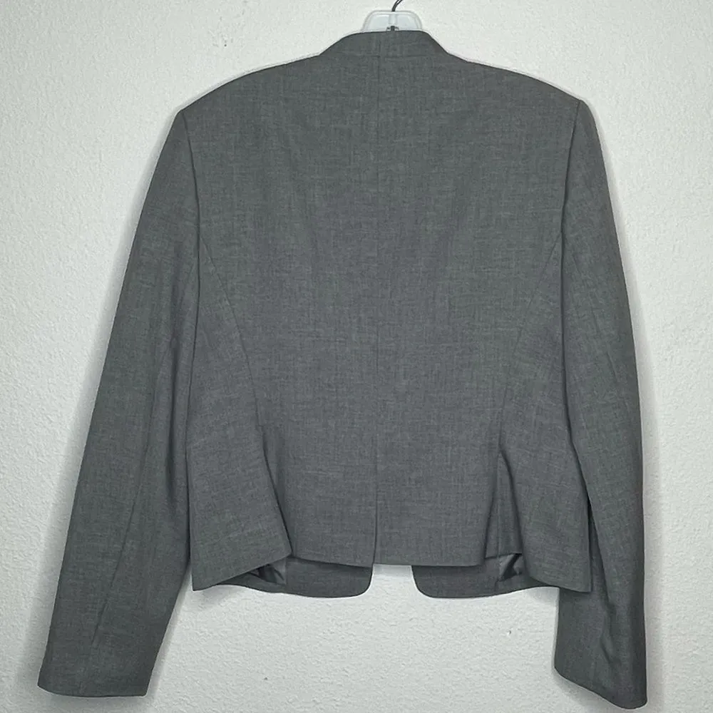 Vintage 9‎ & Co. Pantsuit Gray Size 12 - Image 9