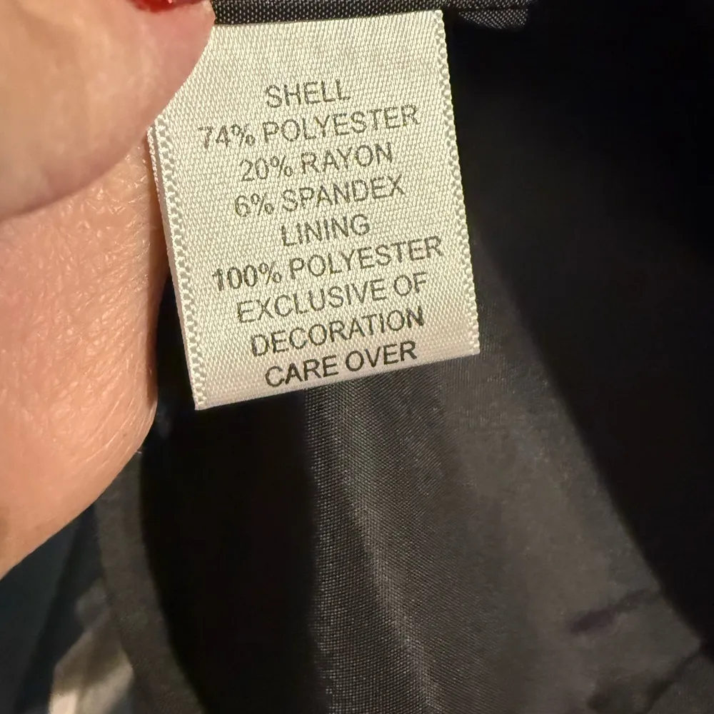 Relativity women’s gray work Suit Blazer and Pants Set 12 14 NWT - Image 10