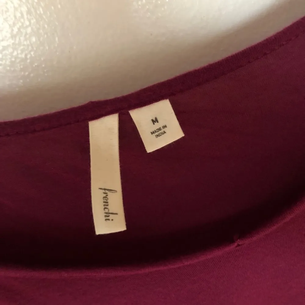 Burgundy Top Red Size M - Image 2