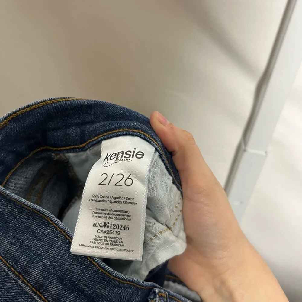 Kensie Jeans Dark Wash The Effortless Skinny Crop - Image 6