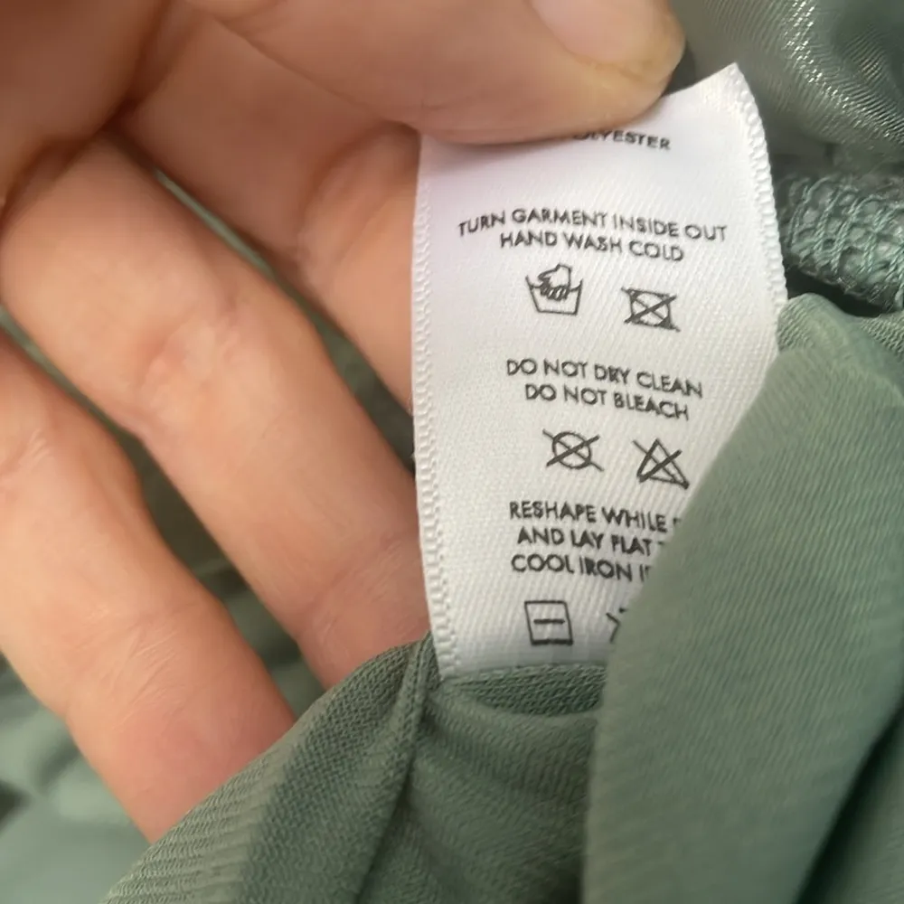 NWOT Lucy in the Sky Halter Ruched Mini Dress Green Size Small - Image 11