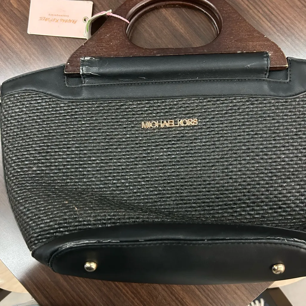 Michael Kors.  
Crossbody Bag Preowned with wear! - Image 2