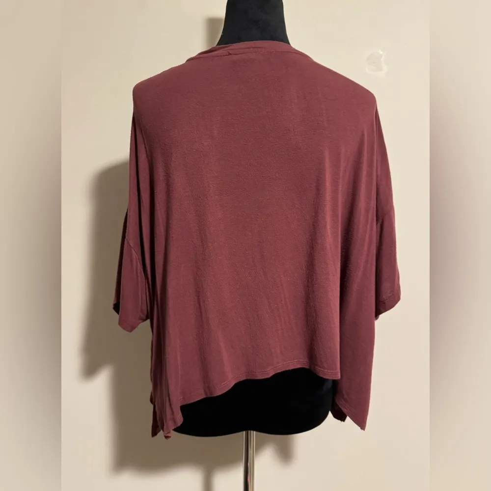 EUC Arula Maroon and Tan Texas Graphic Tee size XL Red - Image 7