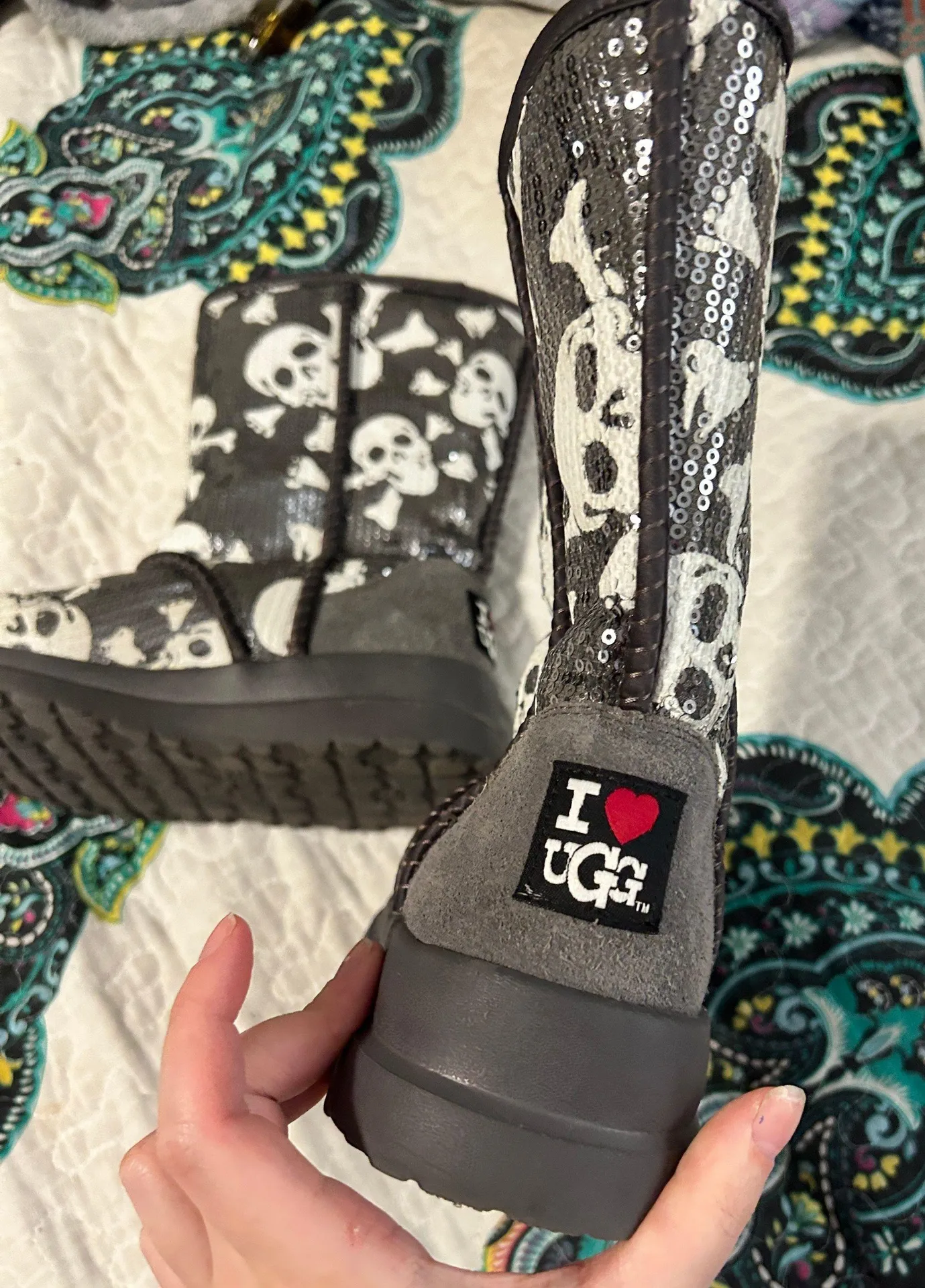 UGG Boots - Sequin Skulls - Image 2