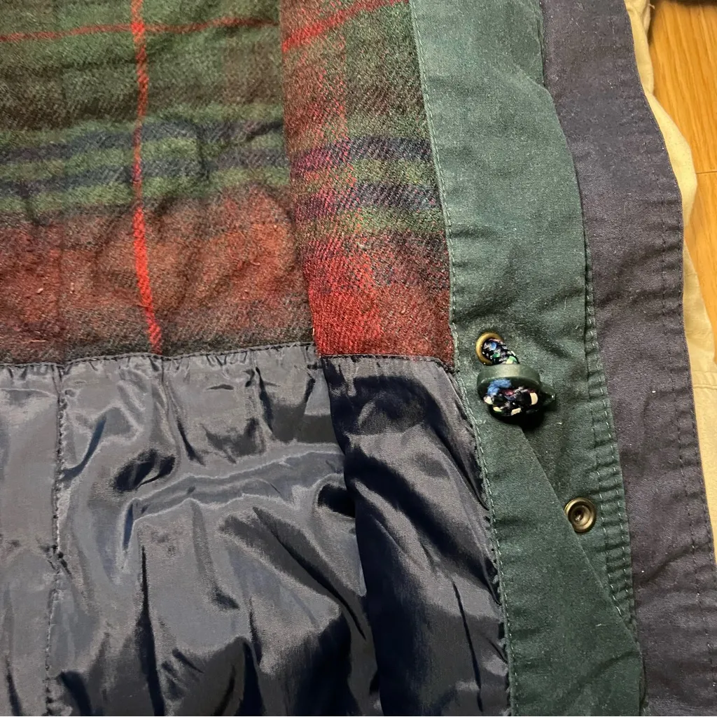 Vintage 90s Pacific Trail Coat Women’s‎ Large Blanket Lined Hiking Beige Jacket - Image 12