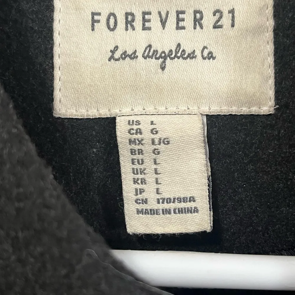 🔥 Womens Large Black Pea Coat - Image 4