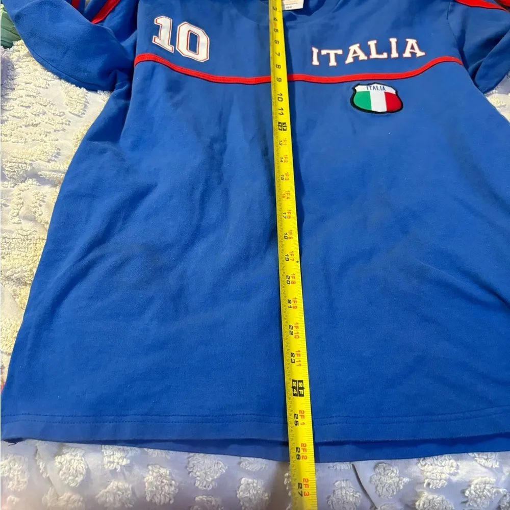 Italian Futbol Soccer Athletic Jersey Large Francesco Totti - Image 8