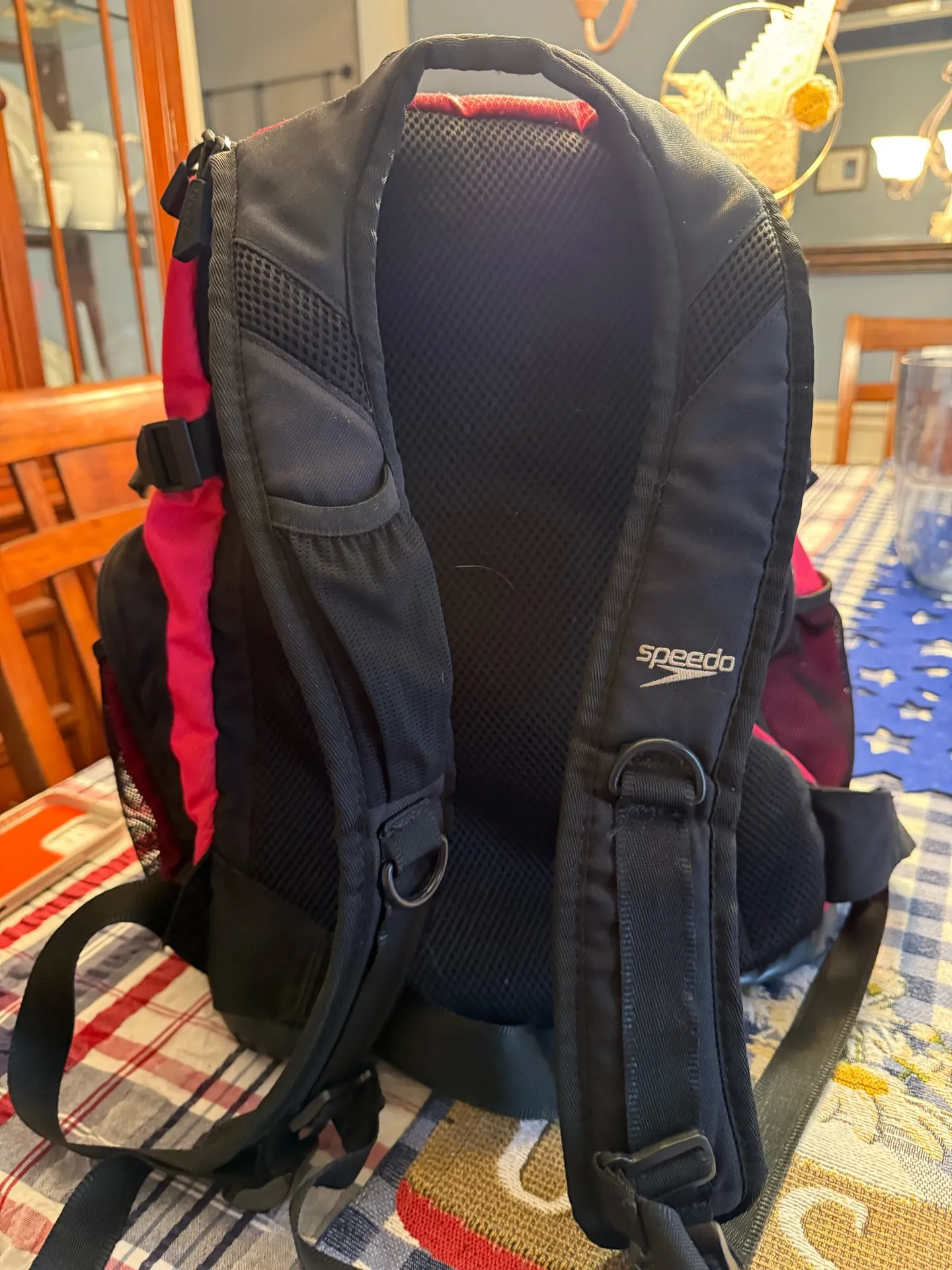 Speedo Swim Bag  Black Pink - Image 4