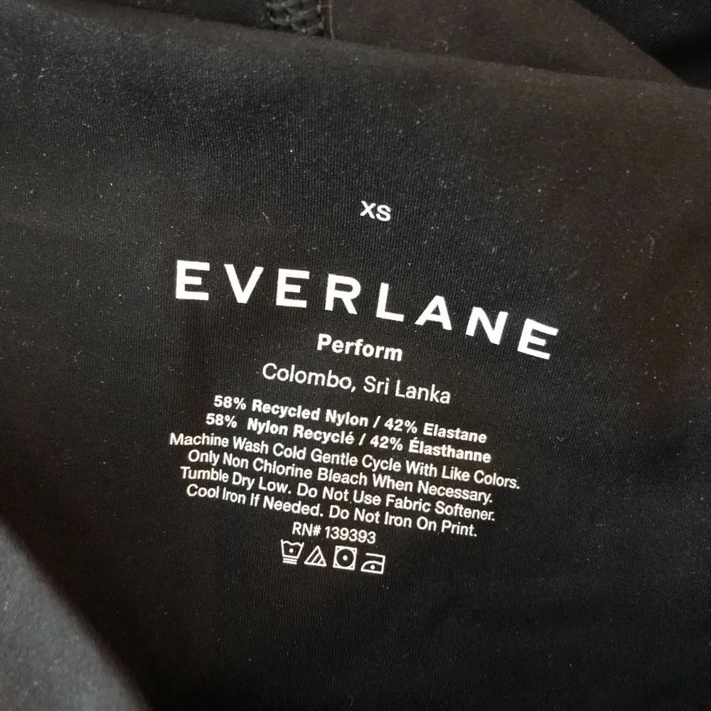 Everlane The Perform Bike Short Pull On Athletic Stretch Black Size XS - Image 7