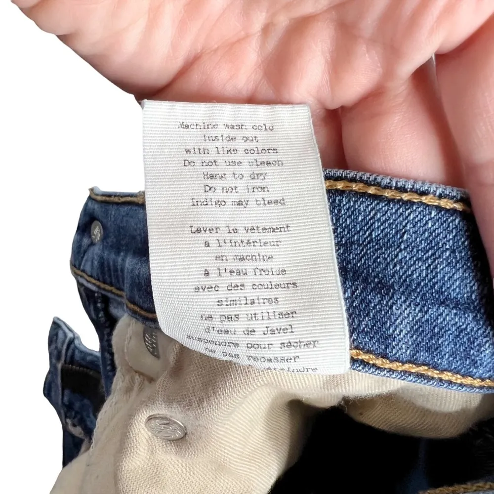 Rag & Bone High Rise Skinny Leg Jeans in Color Sloane - Image 9