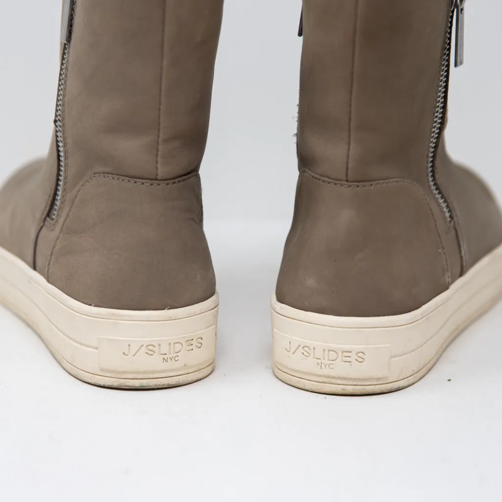 J/Slides Women's Henley Platform Faux Fur Lining Winter Booties Boots Shoes 8M - Image 4