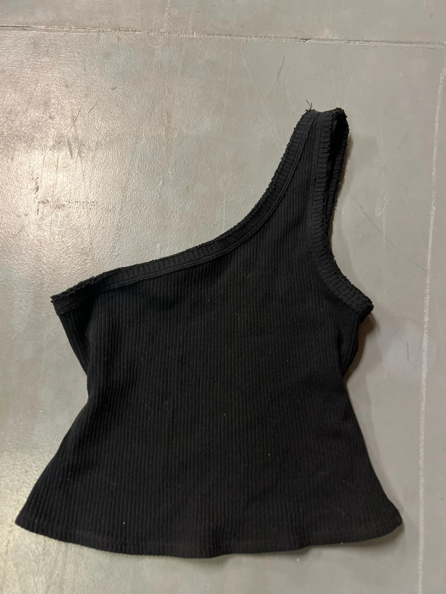Urban Outfitters Black one strap tank top  - Image 7