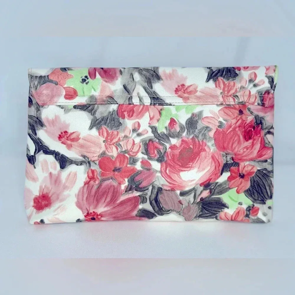 Crossbody Envelope Floral Clutch/Wallet (620) - Image 3