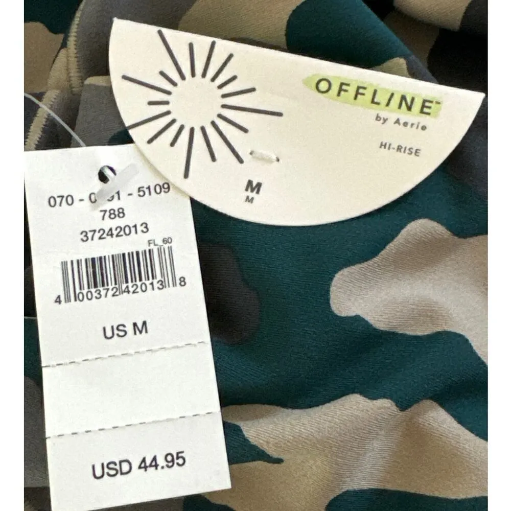 Offline By‎ Aerie Real Me 7/8 Hi Rise Legging Camouflage Medium NWT - Image 11