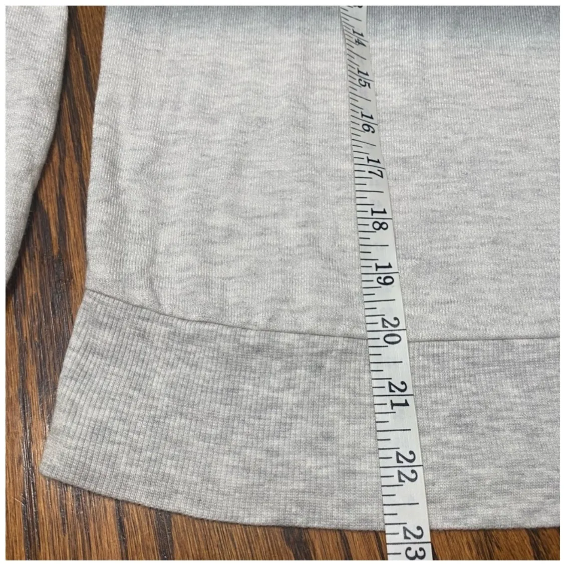 Bar III Sweater Womens Medium Heather Gray Ombre Pullover Crewneck Top NWT - Image 8