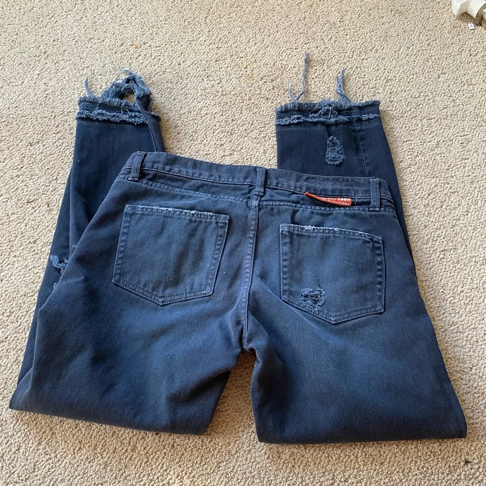 The Laundry Room Revolve Distressed Blue Denim Jeans - Image 5