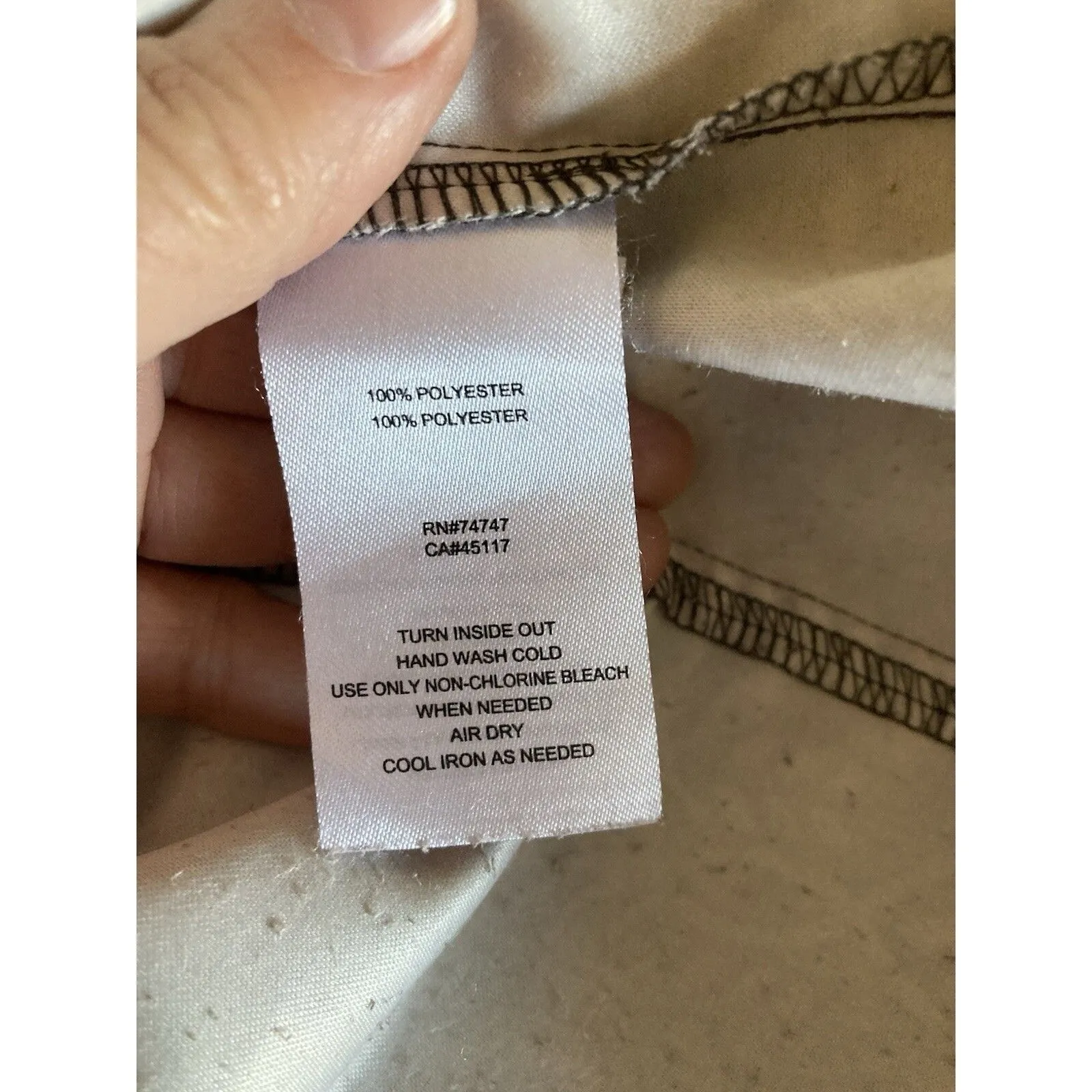 Pearl Snap Shirt Brown Womens M Long Sleeve Button Up Blouse Neutral Earthy - Image 7