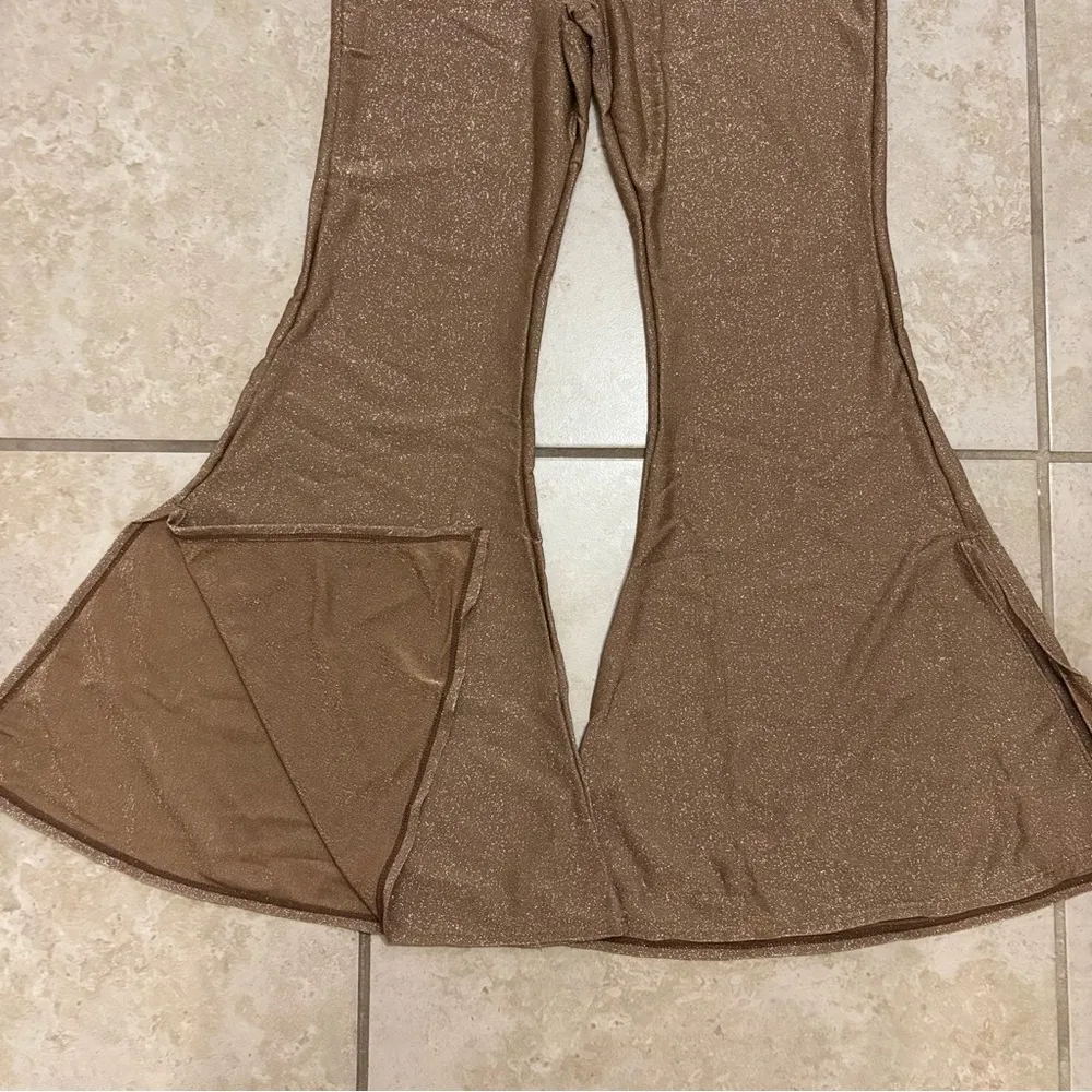 Maaji Olive Sparkle Zelena Pants Women’s Size Large - Image 3