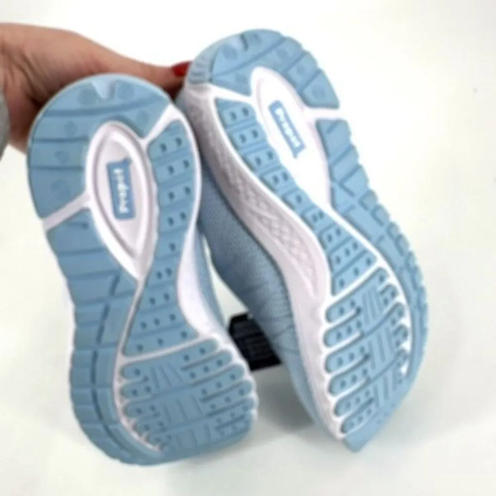 NWT Propet Tour Knit Slide Sneakers Baby Blue Ortholite Size‎ 12 - Image 4