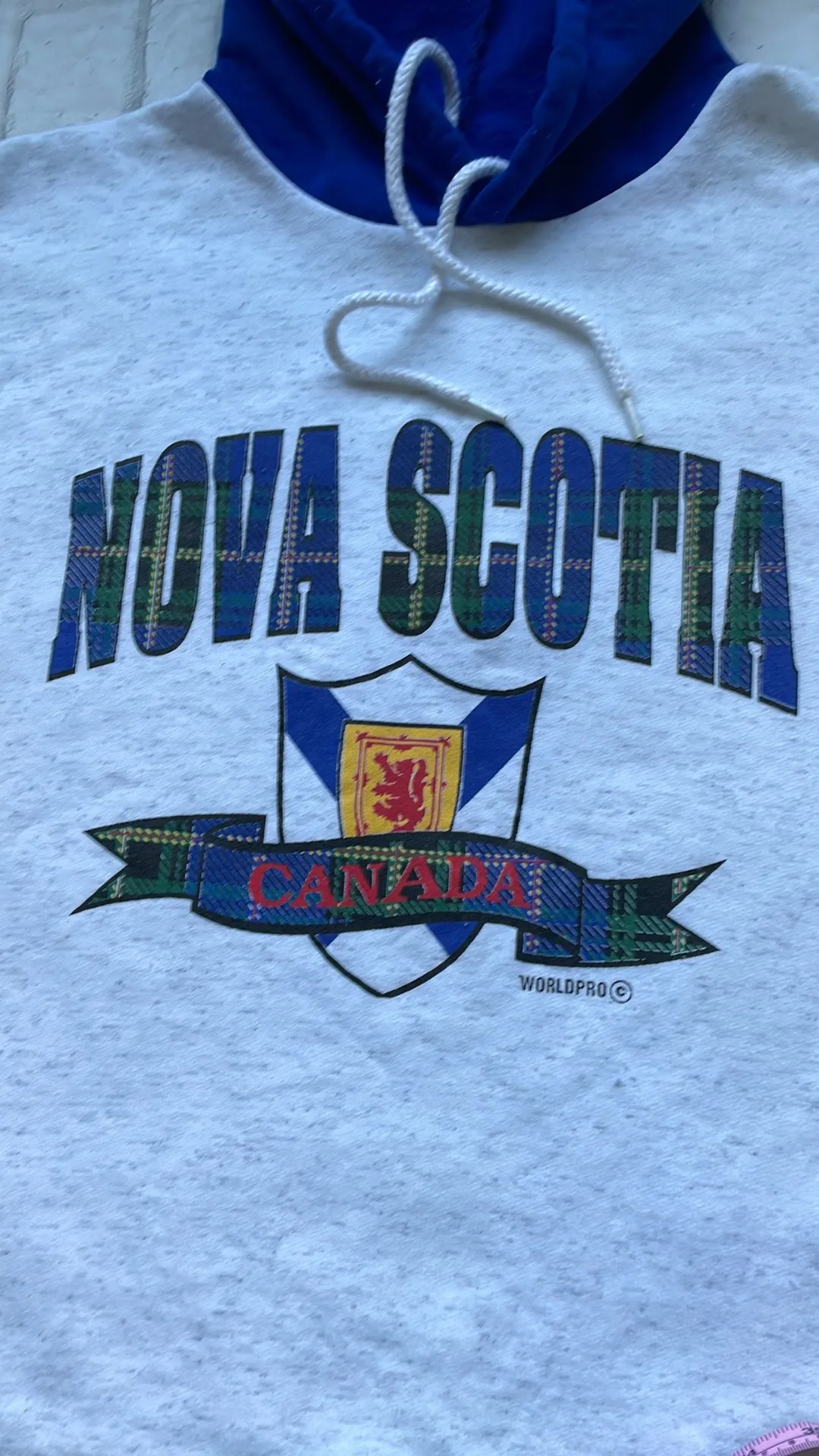 Vintage Nova Scotia Canada Sweatshirt Hoodie Multiple Size XL - Image 4
