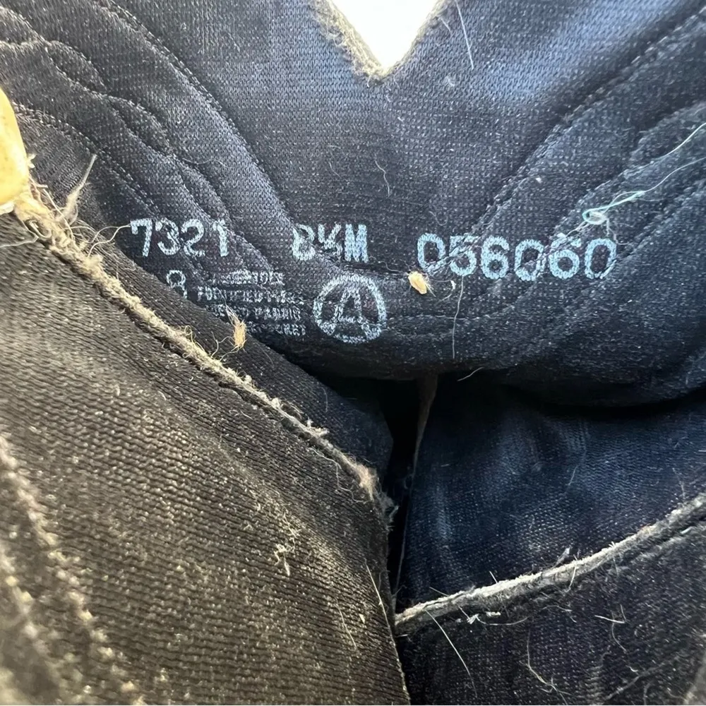 Vintage 80s Acme Cowgirl Western Rockabilly Biker Boots Chain Harness 8 1/2 Size 8.5 - Image 8