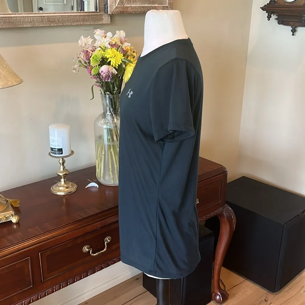 Under Armour Threadborne Women's Black T-Shirt - Image 3