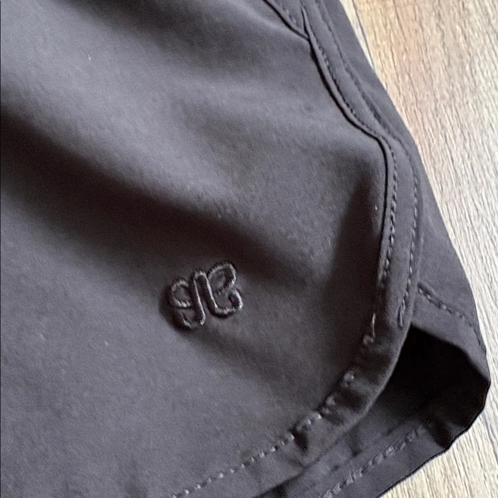 ALBION FIT  Ruffle Sleeve Romper Drawstring Waist Wrinkle Free Black Size M - Image 14