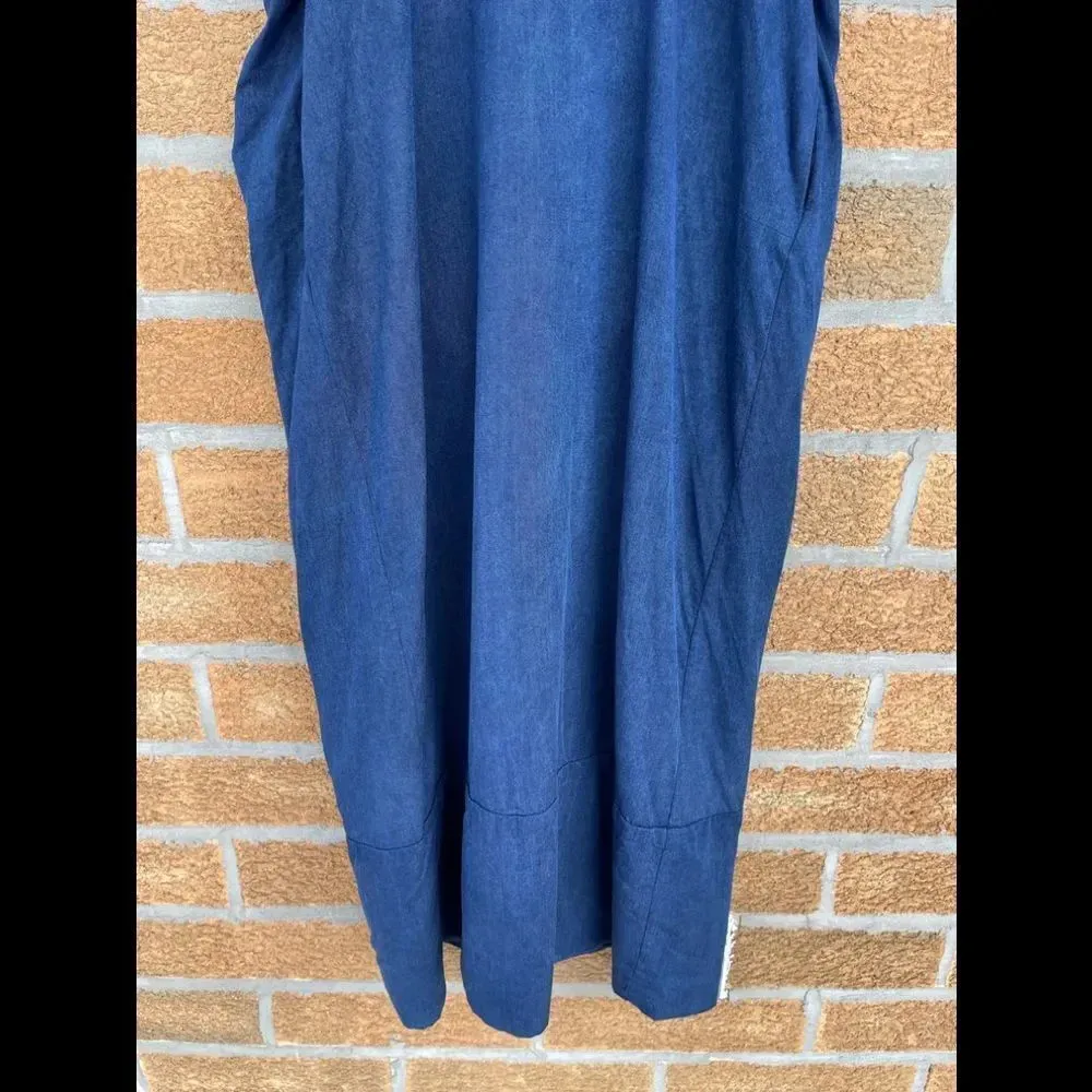 Zero + Maria Cornejo denim dress size 4 Blue - Image 3