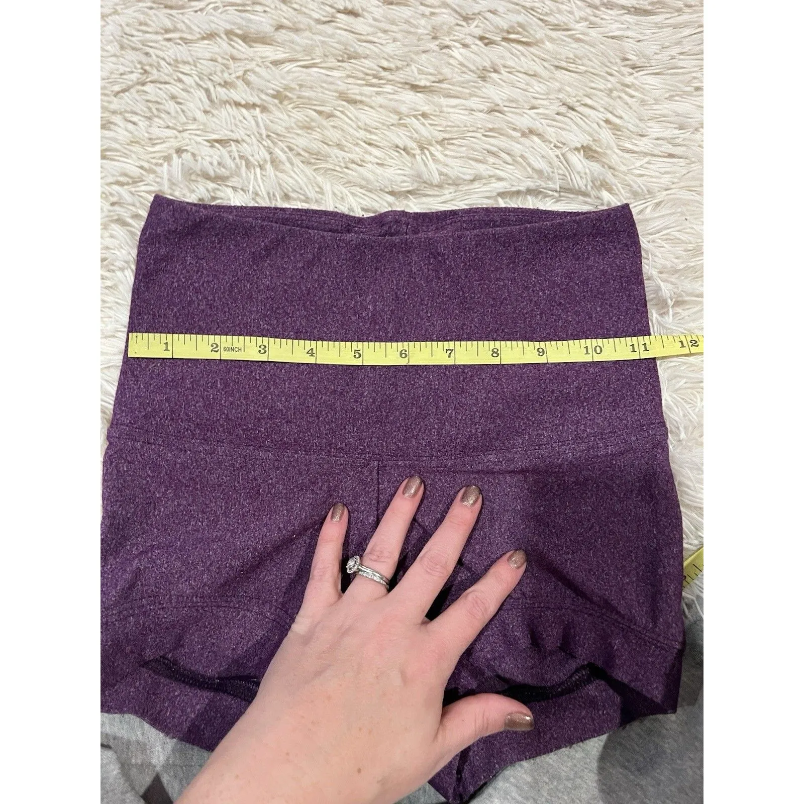 Ktrna Dance Short Size XS Adult : Purple Dance Short Heather X - Image 5