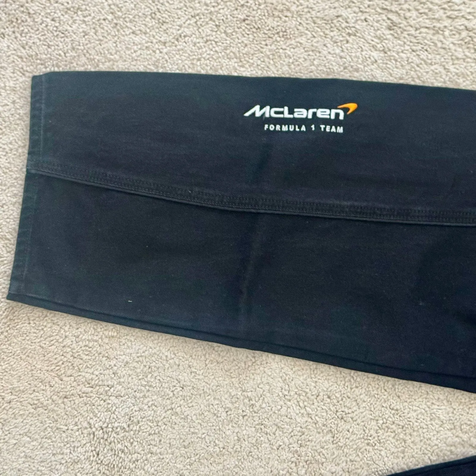 Levi's x McLaren Speed Baggy Jeans Black Formula 1 Racing Womens Sz 31 - Image 3