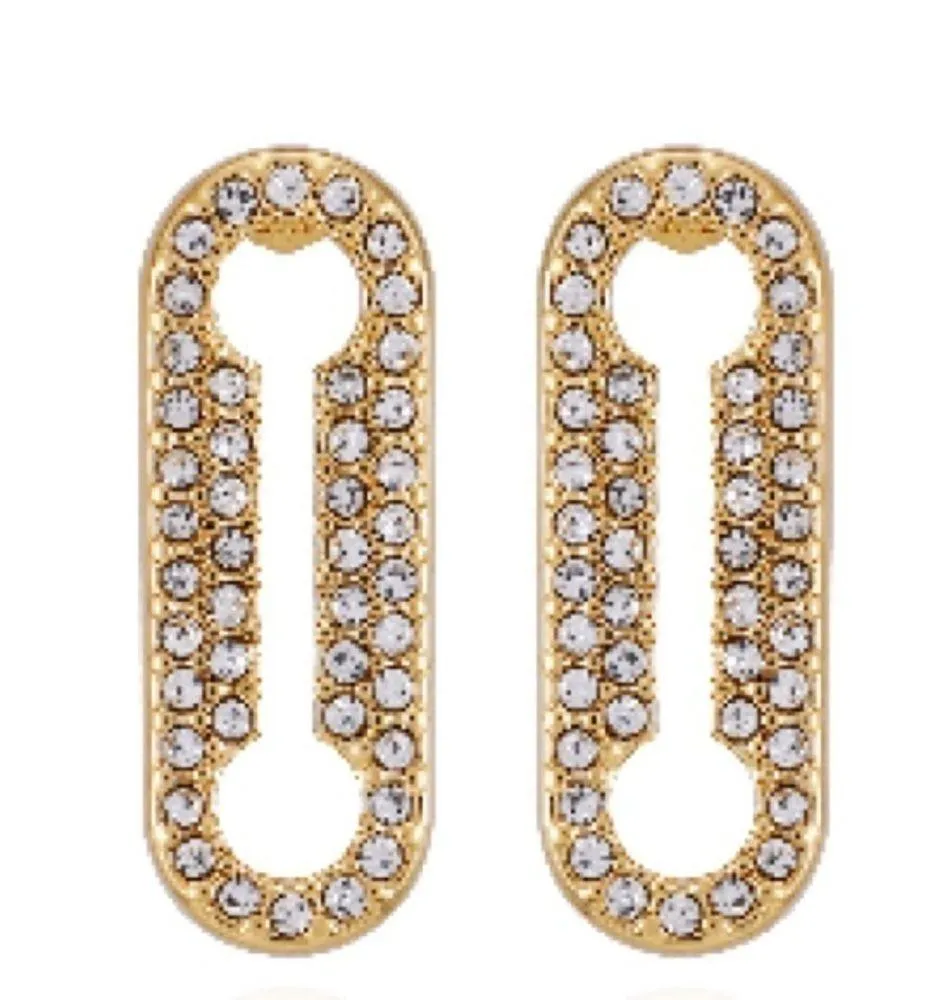 Vince Camuto Crystal Pave  Earrings - Image 2