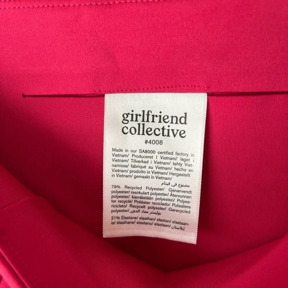 Girlfriend collective high rise leggings hot pink XS - Image 10