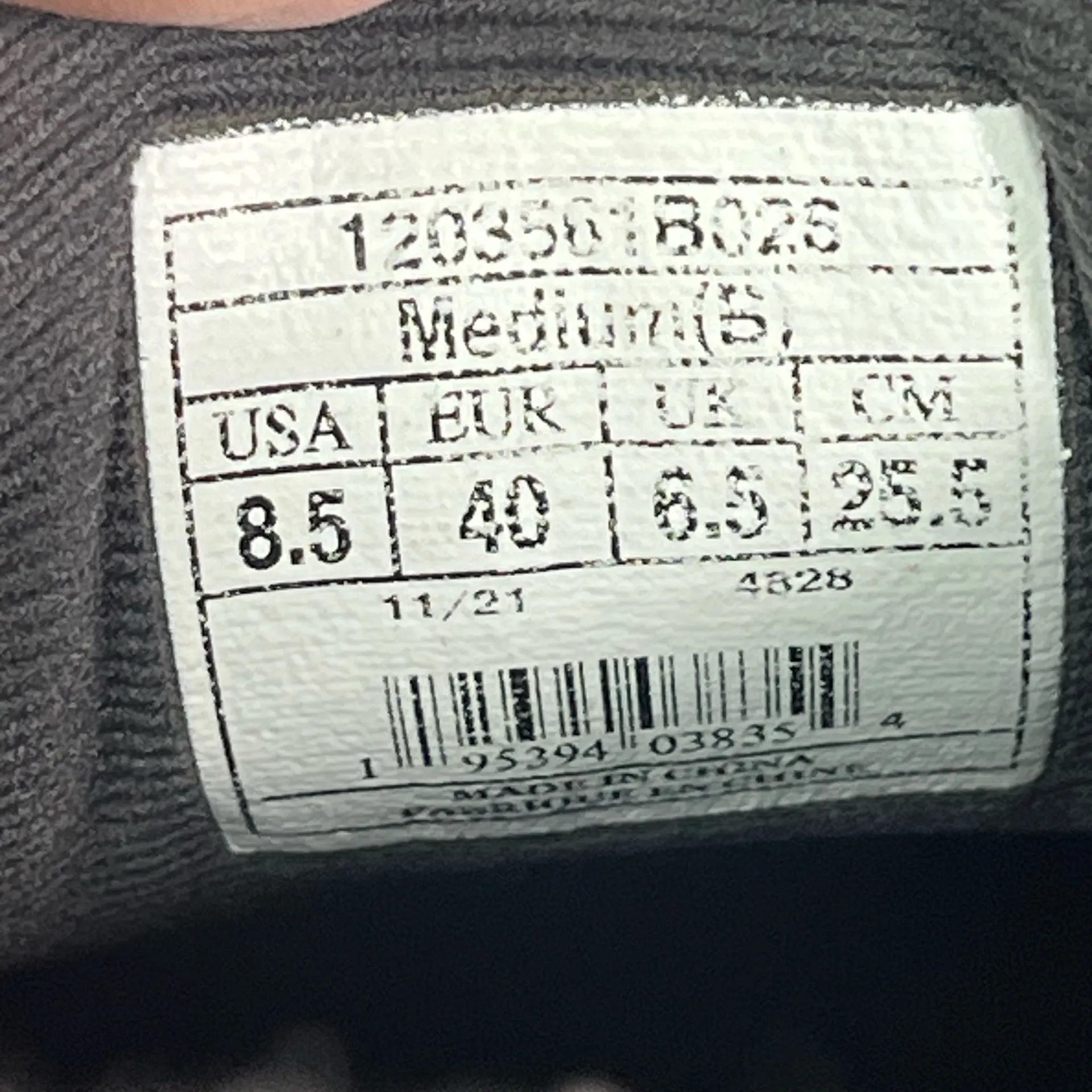 Brooks Ghost 14 Women's Size 8.5 B (Medium) Running Shoes Black Blue Pink - Image 8