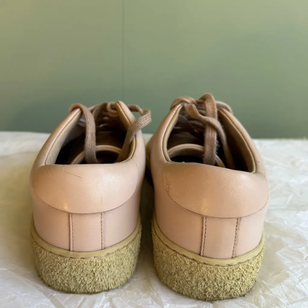 Axel Arigato Tennis Italian Leather Sneakers, Dusty Pink, Size EU 38 (US 7.5) Pink - Image 7