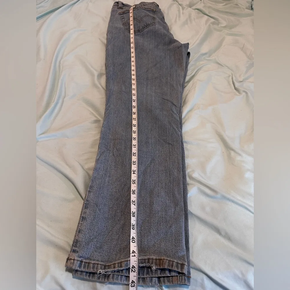 Vintage Levis 550 Jeans Women 18M Light Wash Blue Relaxed Bootcut Y2K. 5 pockets - Image 4