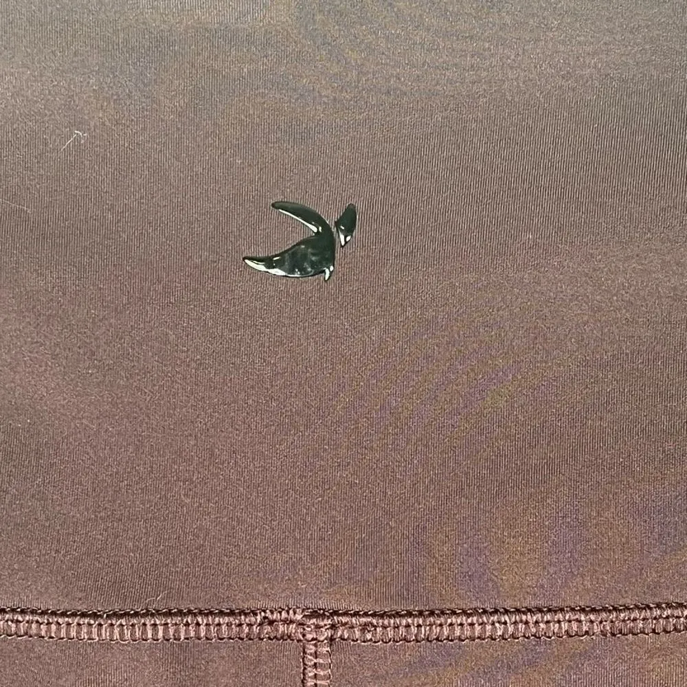 Glyder Sz M Athletic Leggings Wine Burgundy or Maroon - Image 8