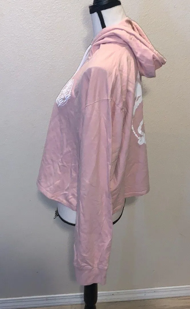 Spirit Woman’s XL California Stay Salty Crop Hoodie Pullover Sweatshirt Cotton - Image 3