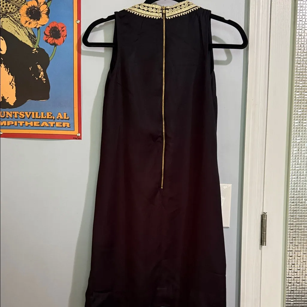 Lilly Pulitzer Carlotta Stretch Shift Dress in Black Onyx Tidal Wave - Image 13