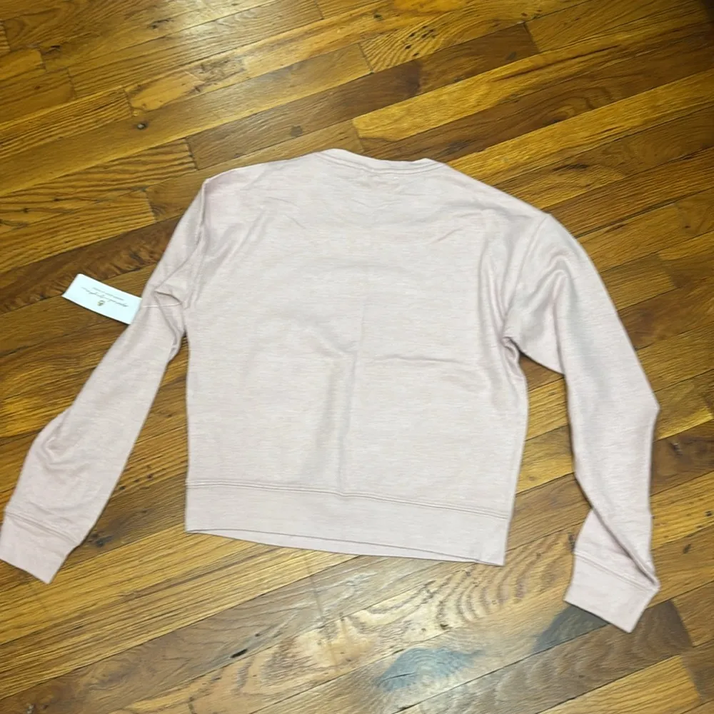 Blush 'Grateful' Crewneck Sweatshirt Spiritual Gangster - Image 4