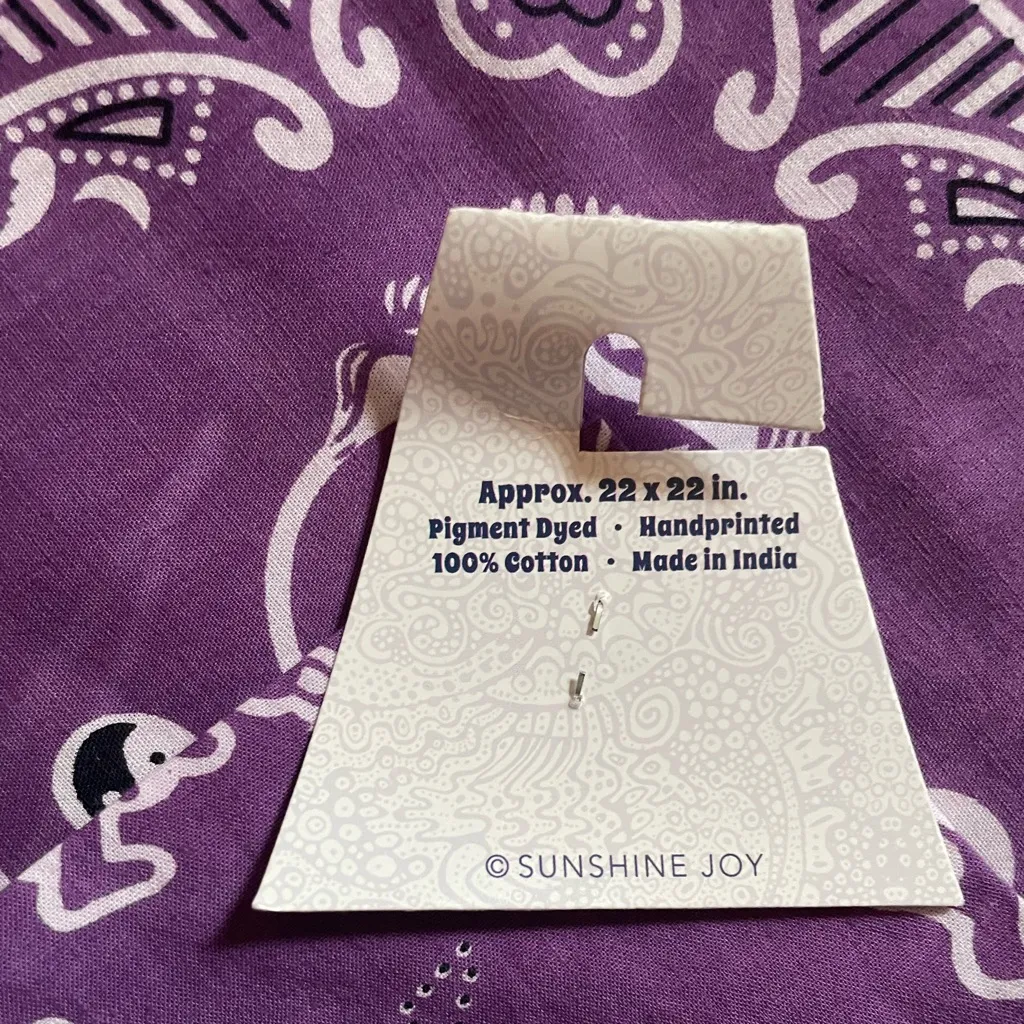 Grateful Dead purple dancing bear bandana - Image 5