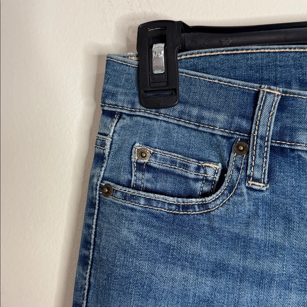 GAP Denim Perfect Boot Classic Medium Indigo Flare Jeans size 25 - Image 5